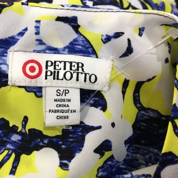 PETER PILOTTO YELLOW FLORAL MIX PRINT DRESS - Picture 5 of 5